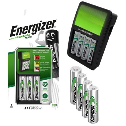 ENERGIZER MAXI+ TÖLTŐ 4x R6 AA POWER PLUS AKKU