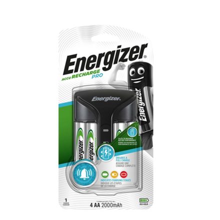 Energizer AkkuTöltő PRO + 4db 2000mAh R2U AA