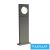 UNIVERSO kerti lámpa LED 12w 600lm 4000k IP65 170×70×500mm szürke