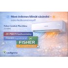 FISHER COMFORT PLUS FSAIF-CP-121AE3 / FSOAIF-CP-121AE3 OLDALFALI MONO SPLIT KLÍMA 3,5 KW