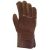 Barna marhahasítékbőr/vászon kesztyű 10-es
