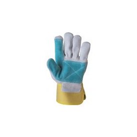 Bőrkesztyű hasítékbőr tenyér 9-es