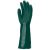 Mártott plimer kesztyű vegyszerálló 40cm zöld VYSOL 10-es