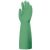 Eurotechnique 45cm hosszú Nitril Plus zöld kesztyű 8-as