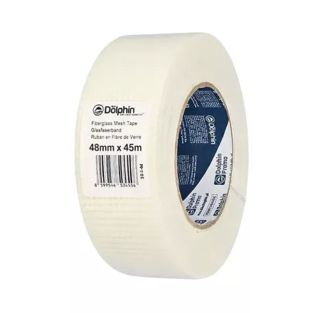 Blue Dolphin Hézagerősítő Rácsos Szalag Gipszkartonhoz, Öntapadós  48mm x 45m