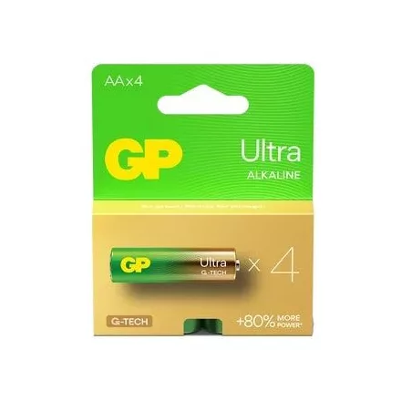 GP Ultra Alkáli Ceruza Elem AA B4