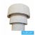 UNIVERSO Gipsz fali lámpa 1xE14 215x205x105mm IP20 fehér