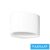 UNIVERSO Gipsz fali lámpa 1xG9 150x120x100mm IP20 fehér