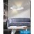 UNIVERSO Gipsz fali lámpa 2xG9 330x110mm IP20 fehér