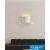 UNIVERSO Gipsz fali lámpa 1xG9 275x135x145mm IP20 fehér