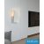 UNIVERSO Gipsz fali lámpa 1xE14 295x170x70mm IP20 fehér