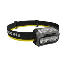   Nitecore Fejlámpa HA23 UHE (3xAAA/Akkumulátor) 4x MCT UHE LED (600 lumen) Fekete