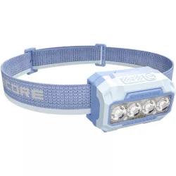   Nitecore Fejlámpa HA23 UHE (3xAAA/Akkumulátor) 4x MCT UHE LED (600 lumen) Kék