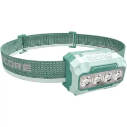   Nitecore Fejlámpa HA23 UHE (3xAAA/Akkumulátor) 4x MCT UHE LED (600 lumen) Zöld