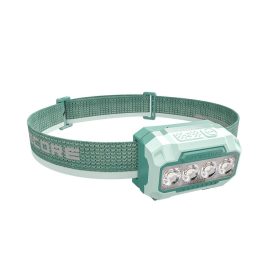   Nitecore Fejlámpa HA23 UHE (3xAAA/Akkumulátor) 4x MCT UHE LED (600 lumen) Zöld