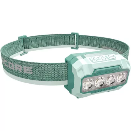 Nitecore Fejlámpa HA23 UHE (3xAAA/Akkumulátor) 4x MCT UHE LED (600 lumen) Zöld