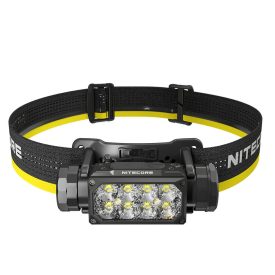   Nitecore Fejlámpa HC65 UHE (4000mAh 18650) UHE LED (2000 lumen) + USB-C Fekete