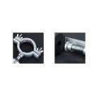 Satu, asztali satu kézi fúróhoz (360°-ban forgatható)