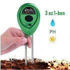 3 az 1-ben talajvizsgáló kertészeti eszköz