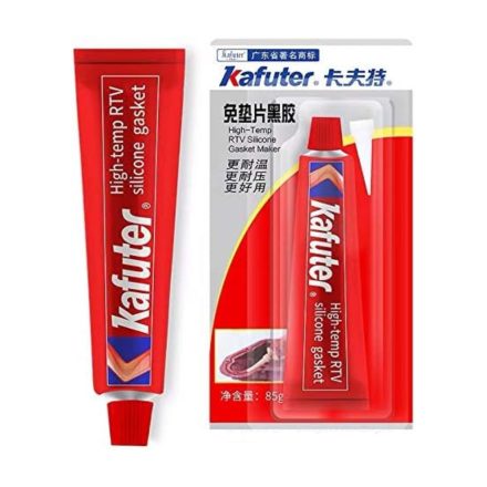 Kafuter K-383 RED Gasket Maker Magas Hőmérsékletű Szilikon Tömítőanyag 85g