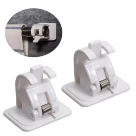   Öntapadós karnis, függönyrúd rögzítő - háztartási tartó (2 db)