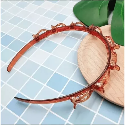 Hajpánt, csatos hajráf, hajrögzítő csatokkal