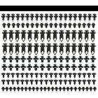 Autó Patent, Műanyag Szegecs szett (190db)