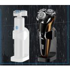 Falra szerelhető elektromos borotva/fogkefe tartó