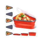 Összecsukható mikrózható pizzaszelettartó
