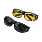 Sofőr szemüveg, vezetői szemüveg 2 db (nappali/éjszakai)