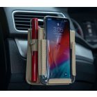 Autós tároló, telefontartó