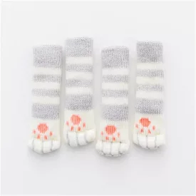 Székláb zokni cica tappancsos (4 db)