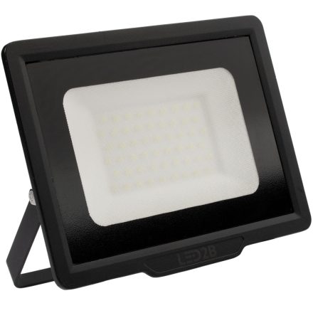 LED reflektor 50W 4000lm 4000K IP65 Fekete LED2B KOBI MH