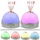 Mágikus projektoros asztali óra kivetítős éjszakai lámpa