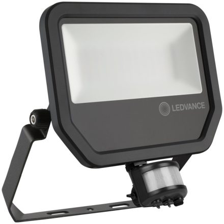 LED-es reflektor 50W 5500lm 3000K IP65 fekete mozgás- és alkonyérzékelővel LEDVANCE reflektor