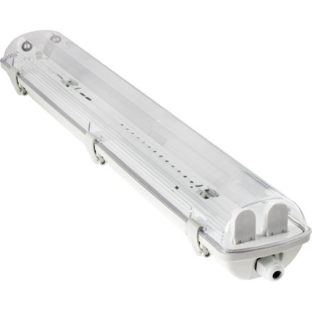 Por és páramentes lámpatest 60cm 2xT8 G13 IP65 OHLD-218 Lumiled