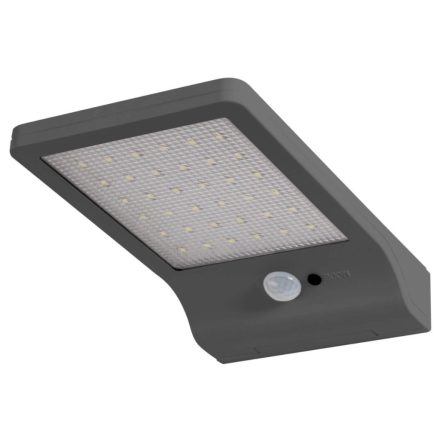 LED-es reflektor 3W 320lm 4000K Ezüst mozgás- és alkonyérzékelővel LEDVANCE DOORLED Solar