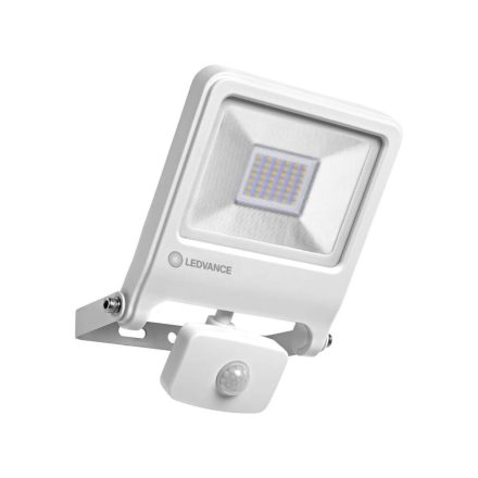 LED reflektor 30W 2700lm 3000K IP44 fehér mozgásérzékelővel LEDVANCE Floodlight Endura