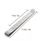 Acél szegély rögzítő varráshoz