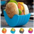 Szilikon hamburger tartó 
