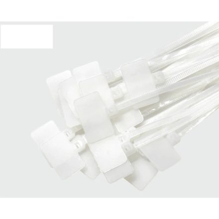 Színes címkés kábelkötegelő (100 db)