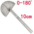 Fém szögmérő vonalzóval