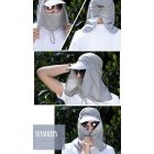 Kültéri baseball sapka arc- és tarkóvédővel