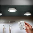 3 darabos vezeték nélküli led lámpa szett távirányítóval