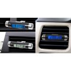 Autós hőmérséklet, dátum és idő kijelző