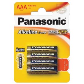 Panasonic Bronze Alkáli Mikro Elem AAA (LR03APB/4BP) B4