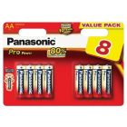 Panasonic Pro Power Gold Alkáli Mikro Elem AAA (LR03PPG/8BP) B8