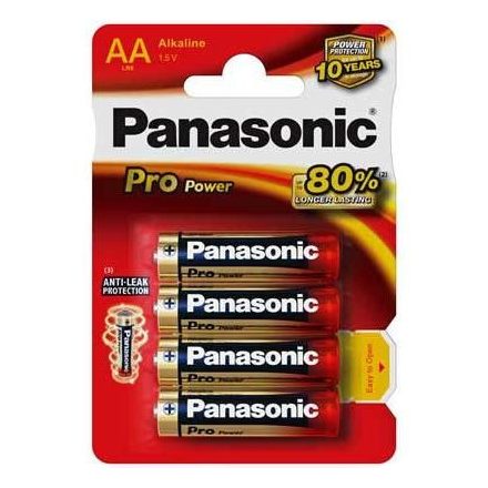 Panasonic Pro Power Gold Alkáli Ceruza Elem AA (LR6PPG/4BP) B4