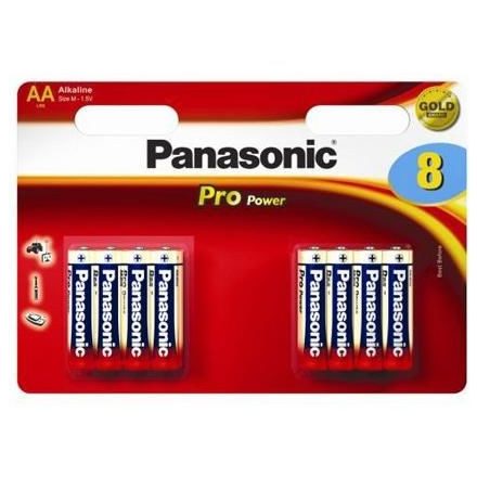 Panasonic Pro Power Gold Alkáli Ceruza Elem AA (LR6PPG/8BP) B8