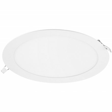 LED mennyezeti süllyesztett lámpatest kerek fehér 18W 1440lm 6500K